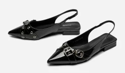 ATTITUDE ,Ballerinaskor med slingback