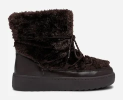 ATTITUDE ,Varmfodrade boots med snörning