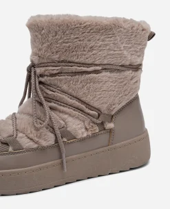 ATTITUDE ,Varmfodrade boots med snörning