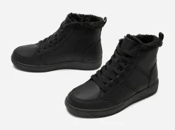 ATTITUDE ,Varmfodrade höga sneakers