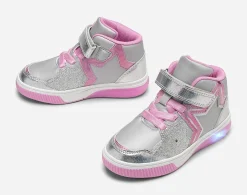 Barn DINSKO ,Blinkande höga sneakers