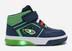 Barn DINSKO ,Blinkande höga sneakers