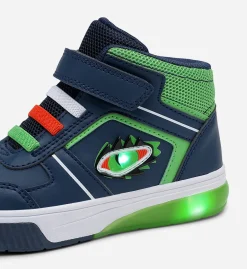 Barn DINSKO ,Blinkande höga sneakers