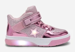 Barn DINSKO ,Blinkande höga sneakers