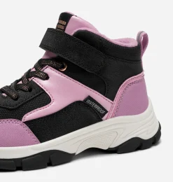 Barn DINSKO ,Fleecefodrade höga sneakers waterproof