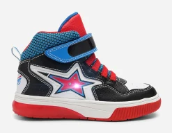 Barn DINSKO ,Höga sneakers med blinkande sula