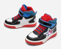 Barn DINSKO ,Höga sneakers med blinkande sula