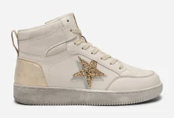 Barn DINSKO ,Höga sneakers med dragkedja