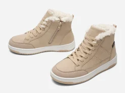 Barn DINSKO ,Varmfodrade höga sneakers waterproof