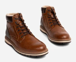 IGUASSU ,Varmfodrade boots med snörning