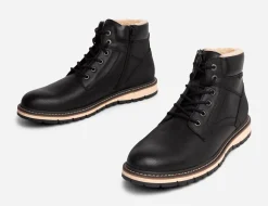 IGUASSU ,Varmfodrade boots med snörning