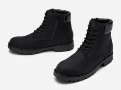 IGUASSU ,Varmfodrade kängor med dragkedja