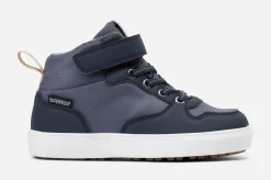 Barn LINEAR ,Fleecefodrade höga sneakers waterproof