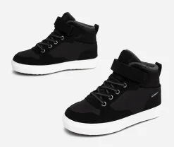 Barn LINEAR ,Fleecefodrade höga sneakers waterproof