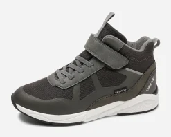 Barn LINEAR ,Fleecefodrade höga sneakers waterproof