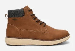 LINEAR ,Varmfodrade boots med snörning