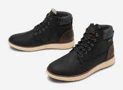 LINEAR ,Varmfodrade boots med snörning