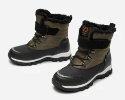 Barn LINEAR ,Varmfodrade kängor waterproof