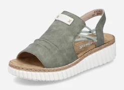 RIEKER ,Sandaler med remmar