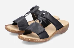 RIEKER ,Sandaler med remmar