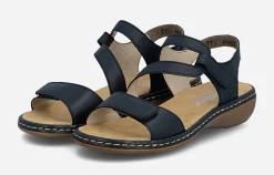 RIEKER ,Sandaletter med remmar