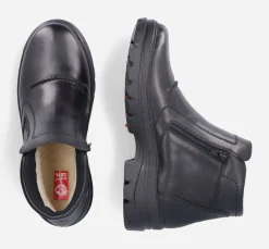 RIEKER ,Varmfodrade boots med inbyggd brodd
