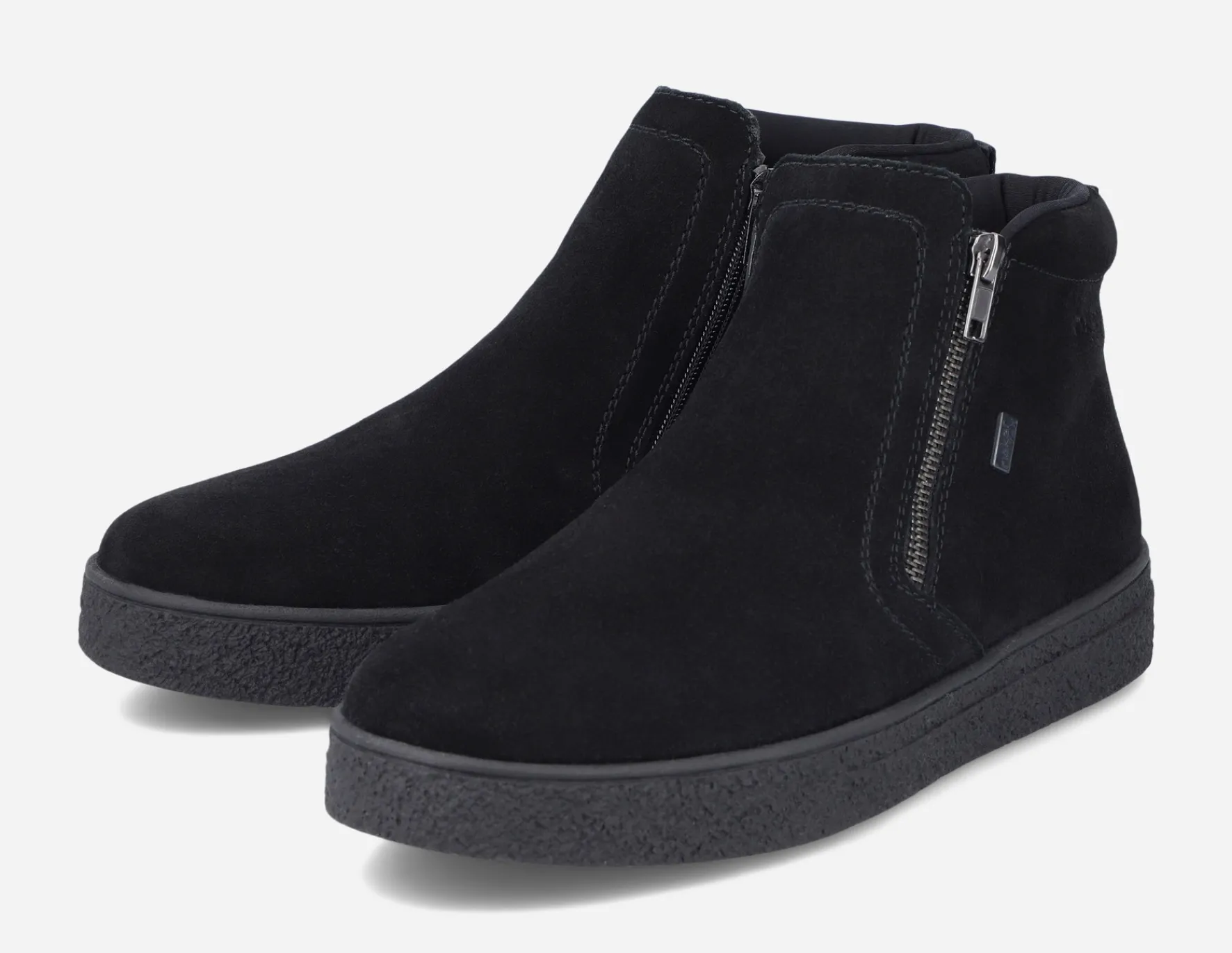 RIEKER ,Varmfodrade boots med dragkedja