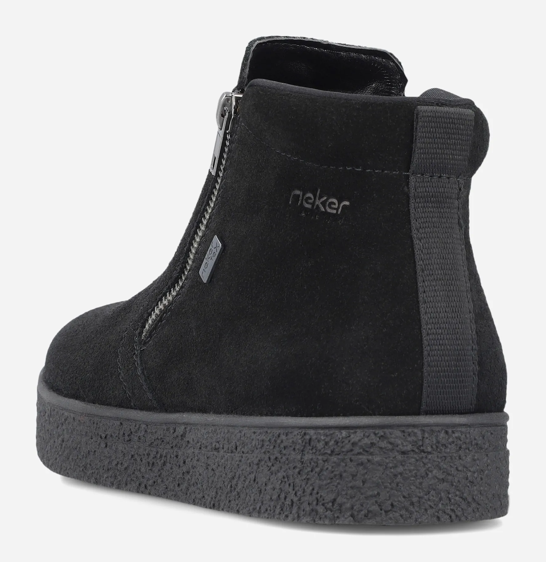 RIEKER ,Varmfodrade boots med dragkedja