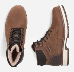 RIEKER ,Varmfodrade kängor med inbyggd brodd