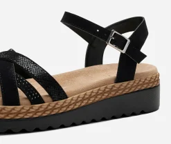 SO ALL ,Sandaler med remmar