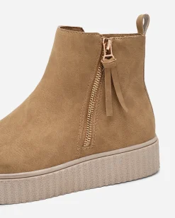 XIT ,Varmfodrade boots med dragkedja